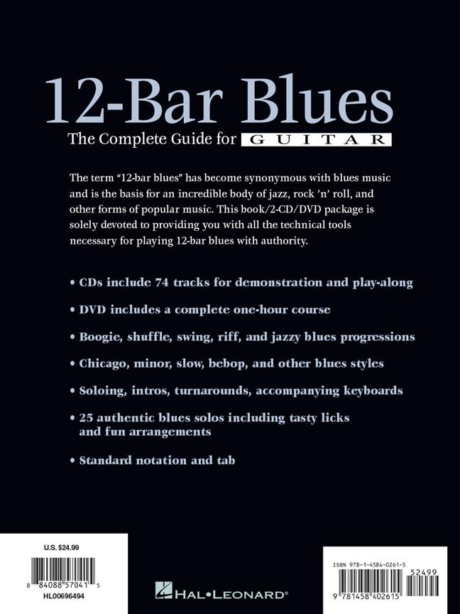 12-Bar Blues - The Complete Guide for Guitar