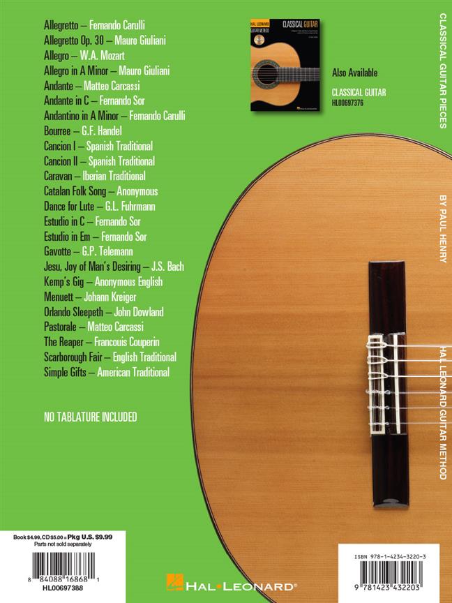 Hal Leonard Guitar Method: Classical Guitar Pieces
