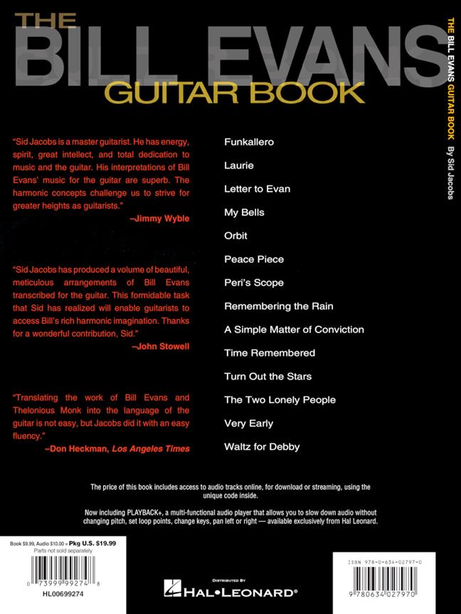 The Bill Evans Guitar Book