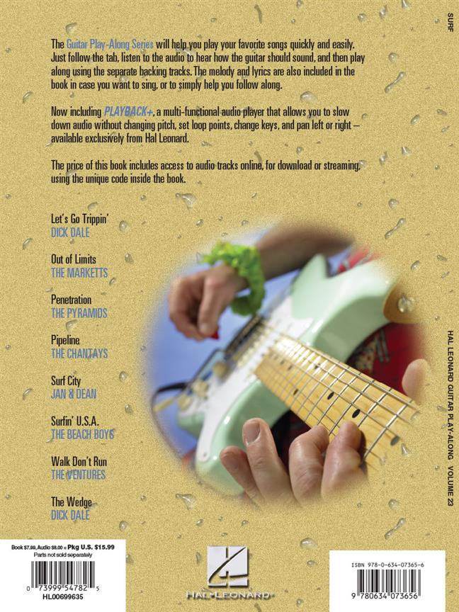 Guitar Play-Along Volume 23: Surf