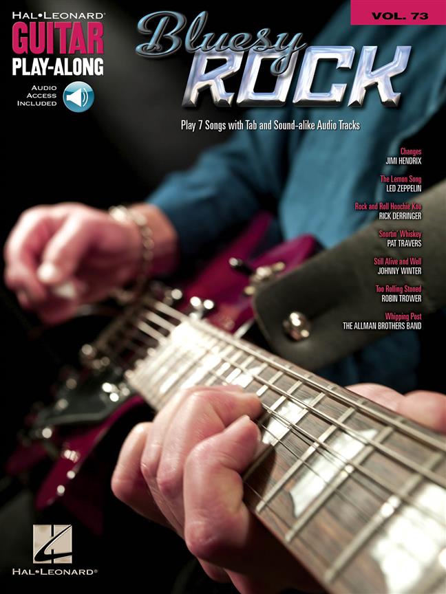 Guitar Play-Along Volume 73: Bluesy Rock