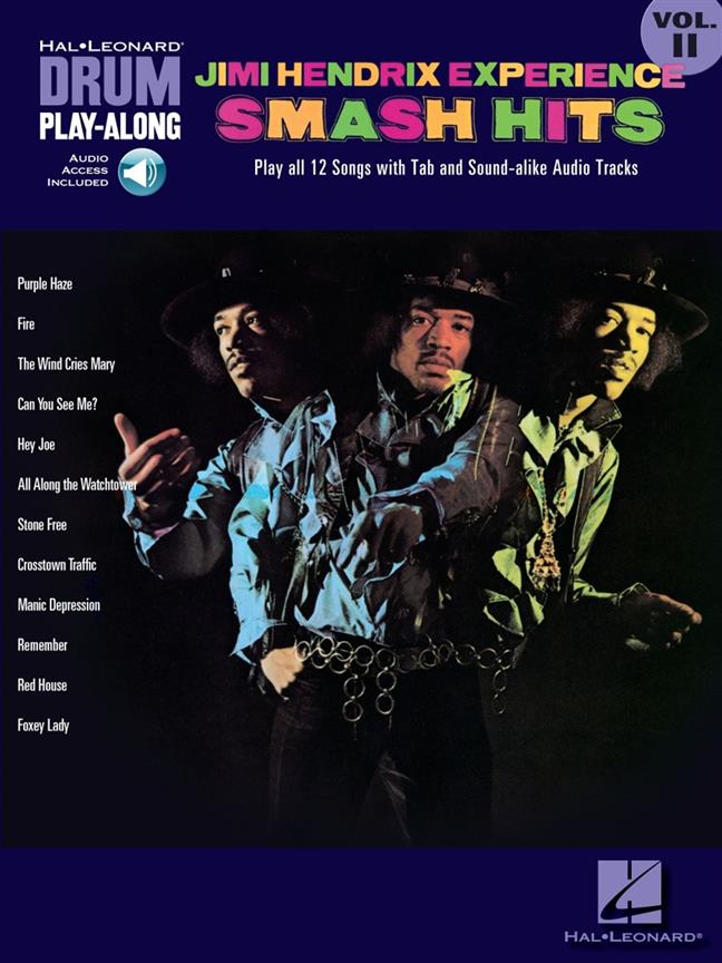 Drum Play-Along Volume 11: Jimi Hendrix - Smash Hits