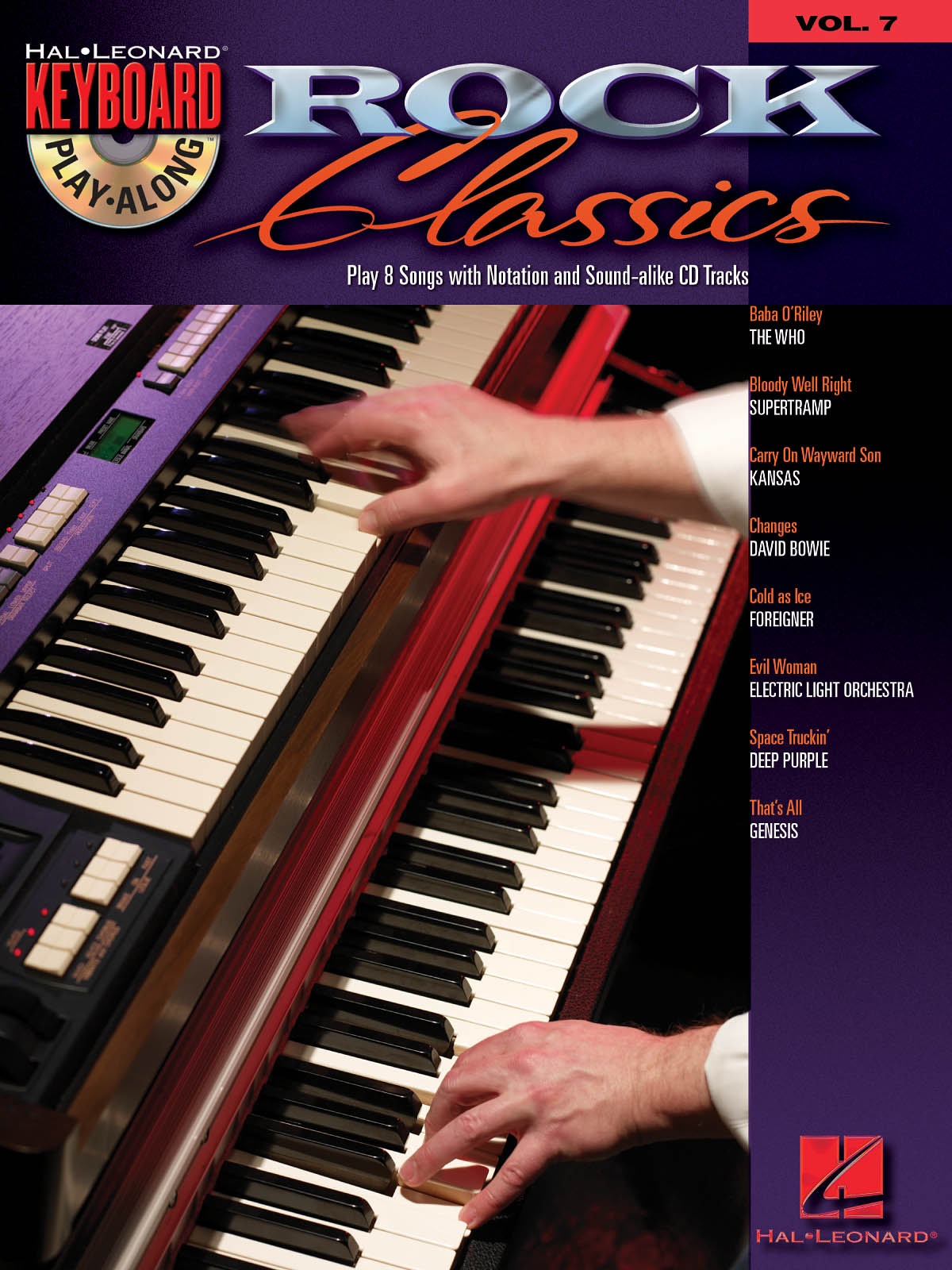 Keyboard Play-Along Volume 7: Rock Classics