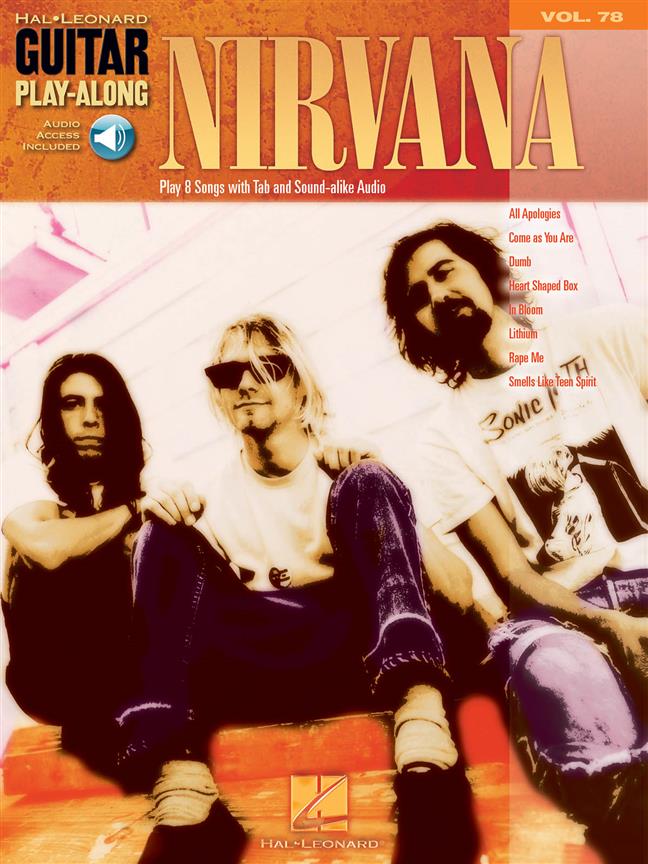 Guitar Play-Along Volume 78:  Nirvana