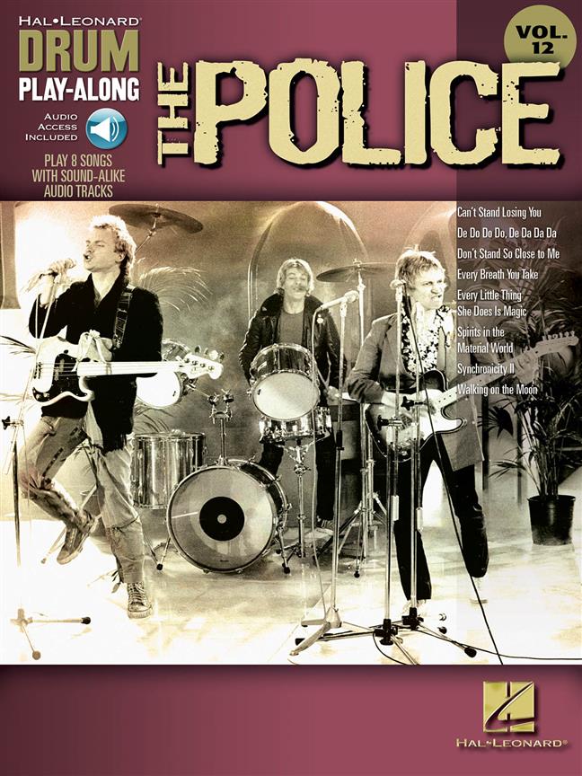 Drum Play-Along Volume 12:  The Police