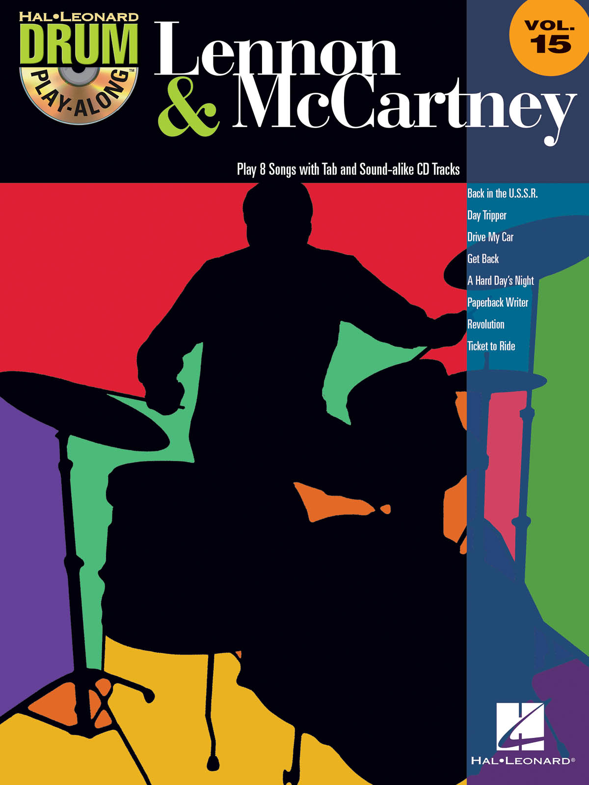 Drum Play-Along Volume 15:  Lennon & McCartney