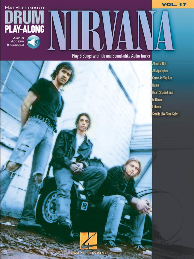 Drum Play-Along Volume 17:  Nirvana