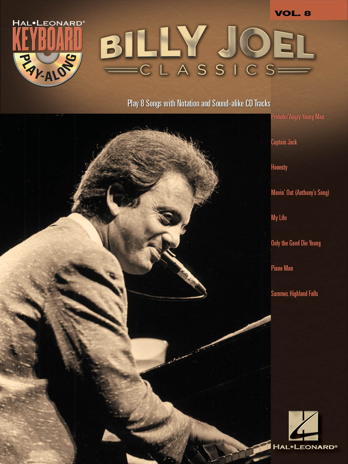 Keyboard Play-Along Volume 8:  Billy Joel Classics