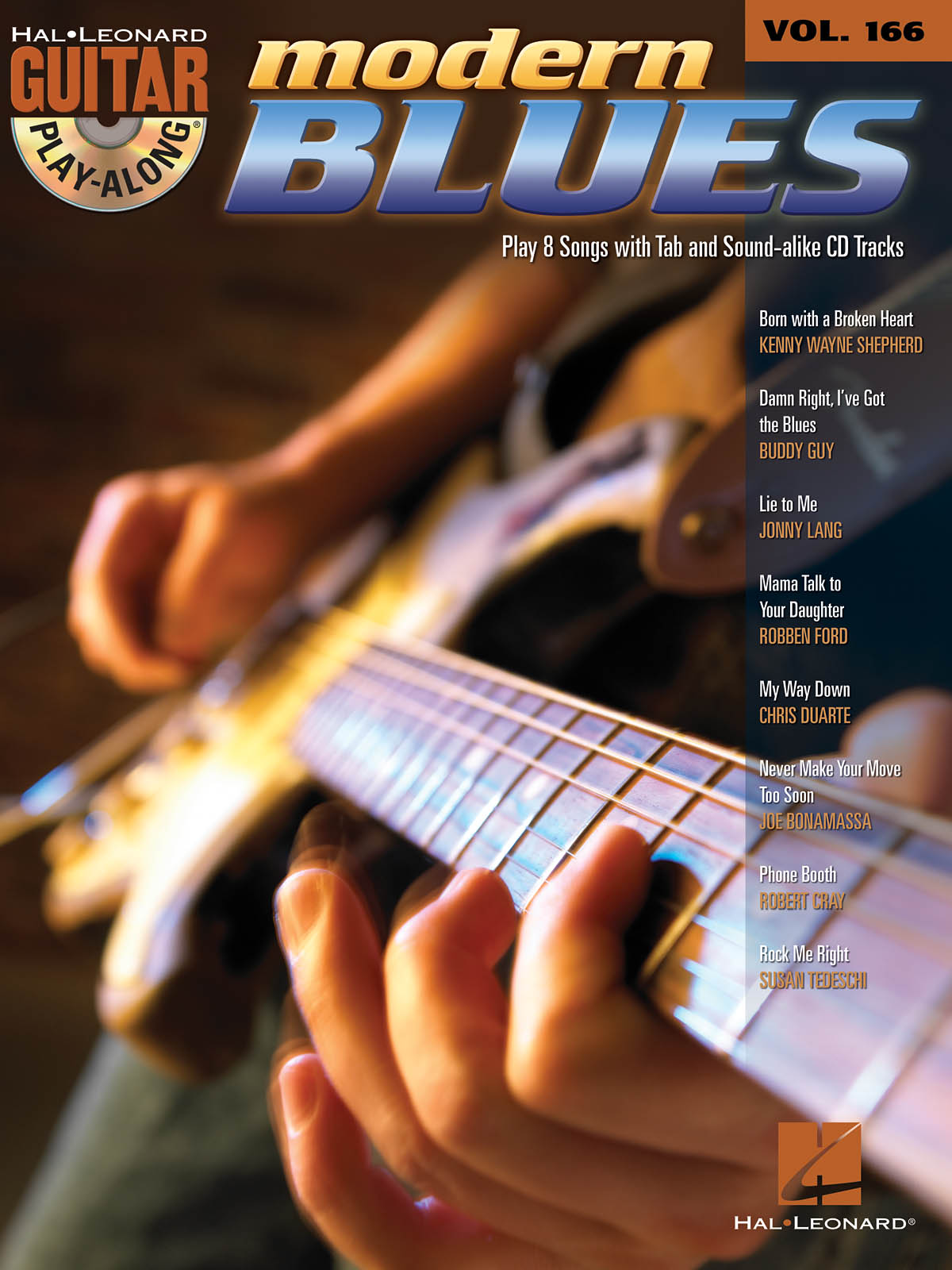 Guitar Play-Along Volume 166: Modern Blues