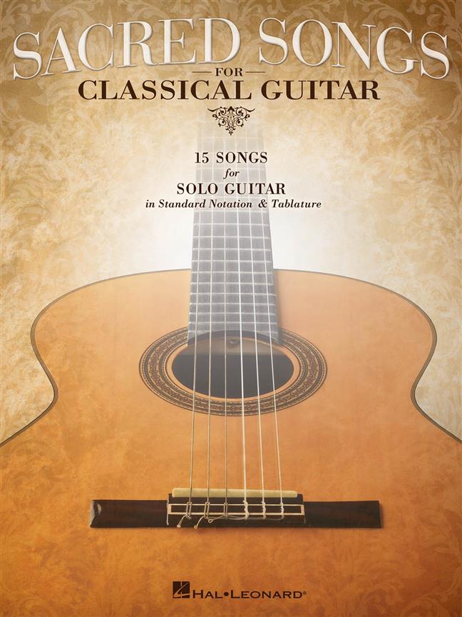 Sacred Songs For Classical Guitar(Standard Notation & TAB)