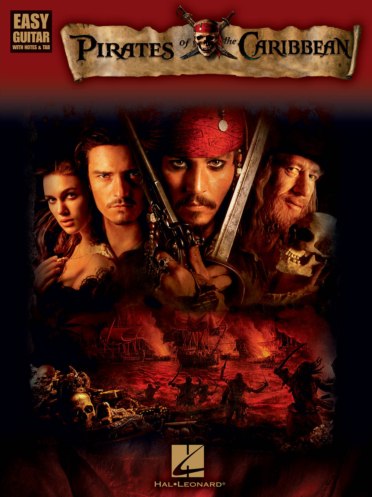 Pirates of the Caribbean For Easy Guitar