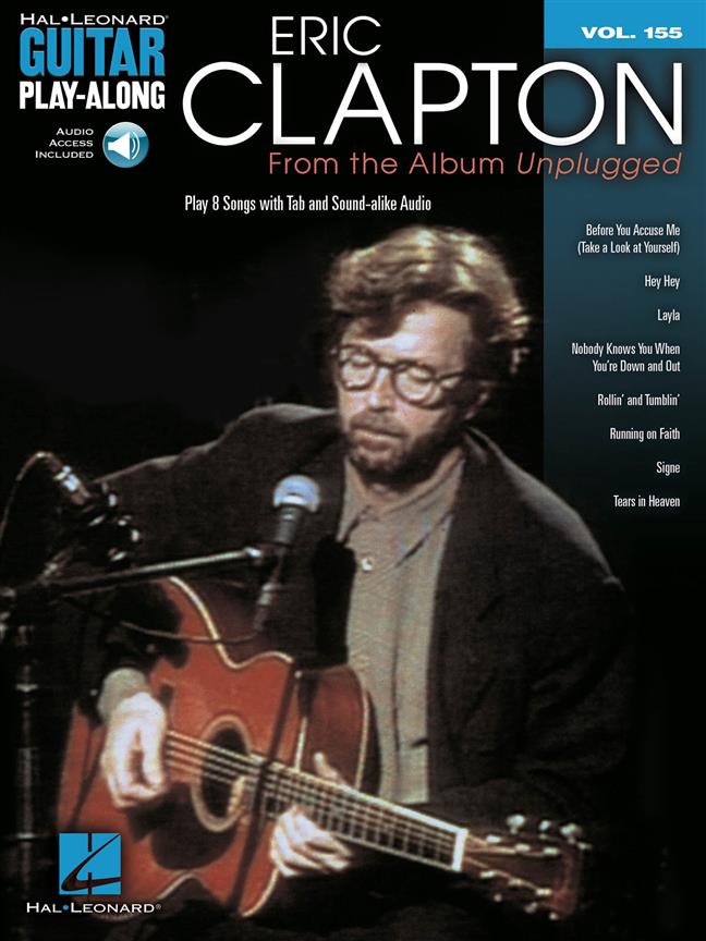 Guitar Play Along Vol. 155: Eric Clapton:  From the Album Unplugged