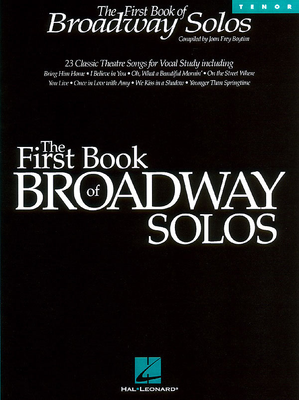The First Book of Broadway Solos (Tenor)