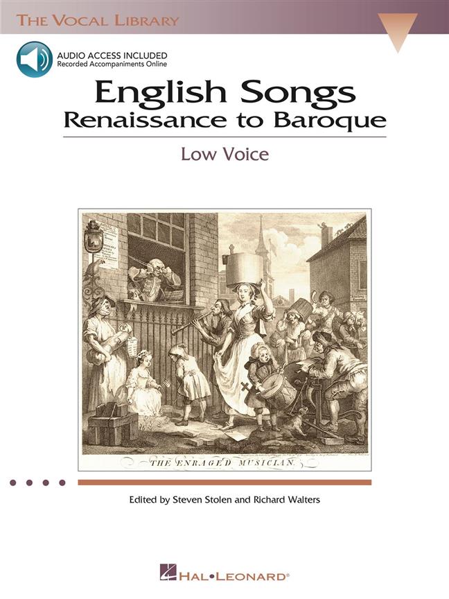 English Songs: Renaissance to Baroque (Low Voice)