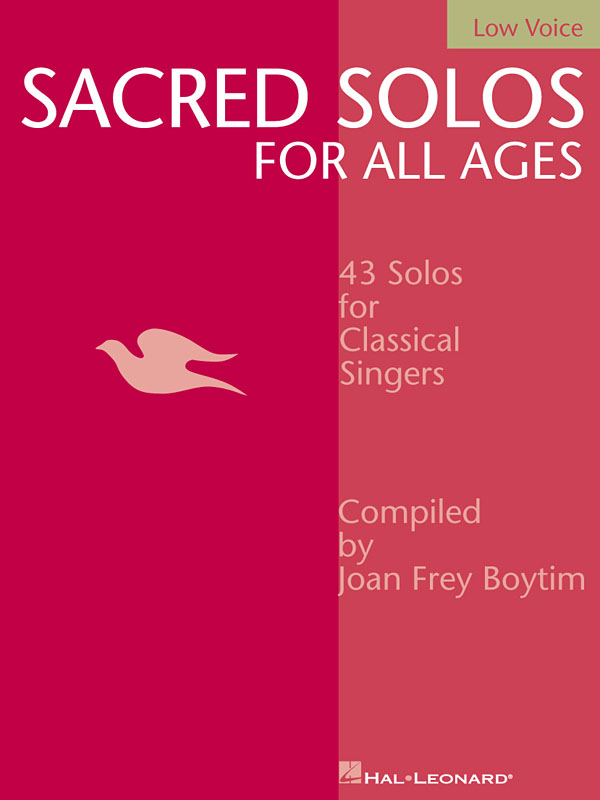 Sacred Solos For All Ages - Low Voice