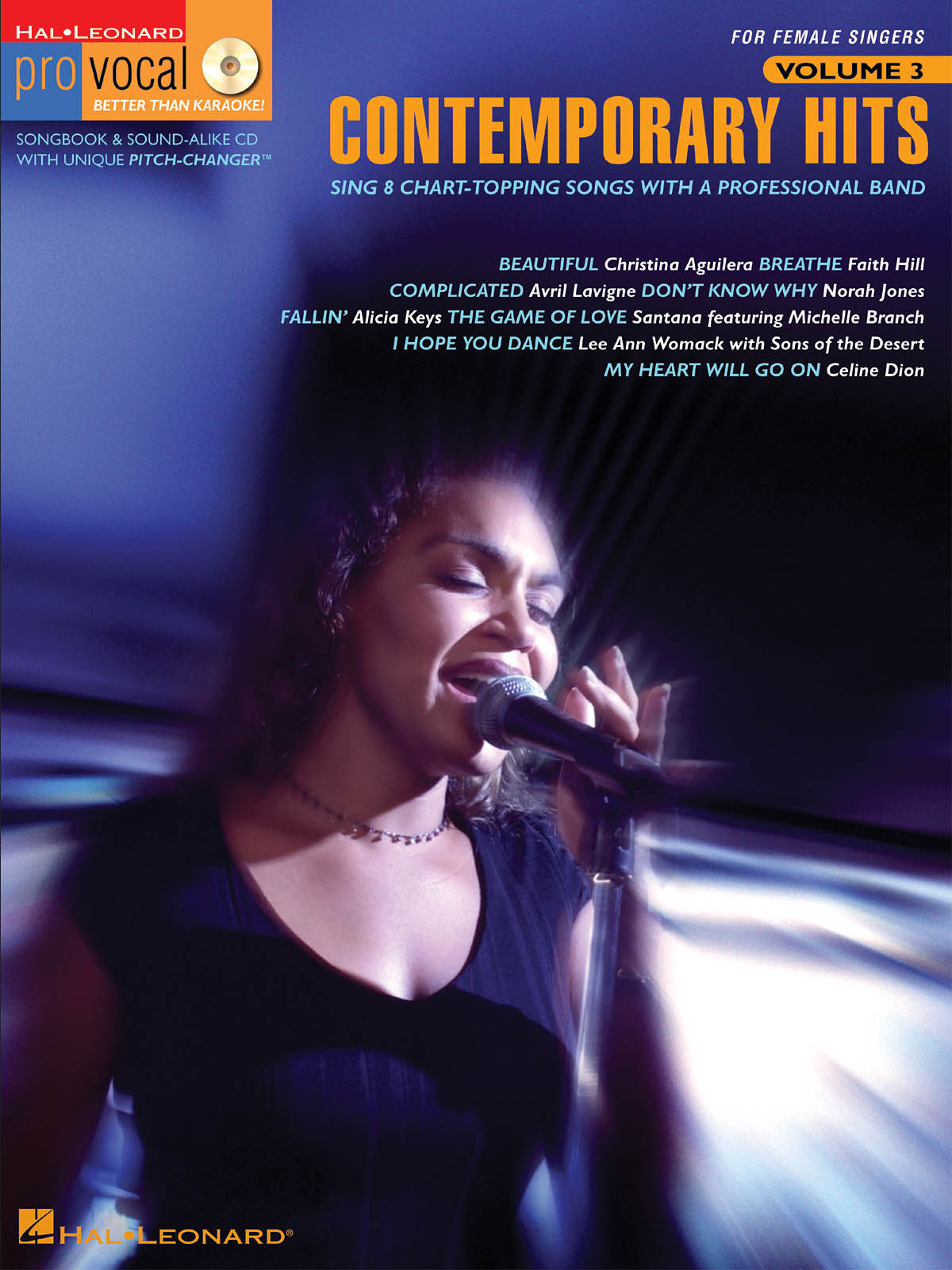 Pro Vocal Women's Edition Volume 3: Contemporary Hits