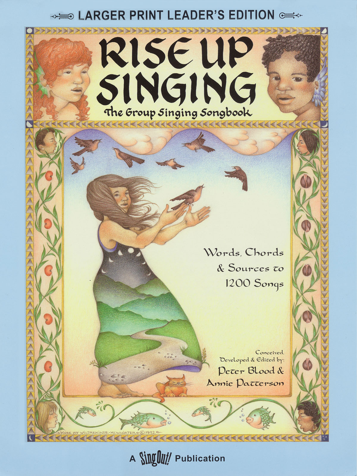 Rise Up Singing - The Group Singing Songbook(Large Print Leader's Edition)
