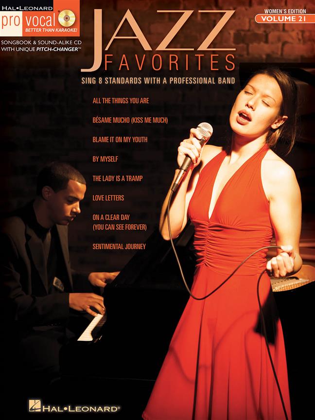 Pro Vocal Women's Edition Volume 21: Jazz Favorites