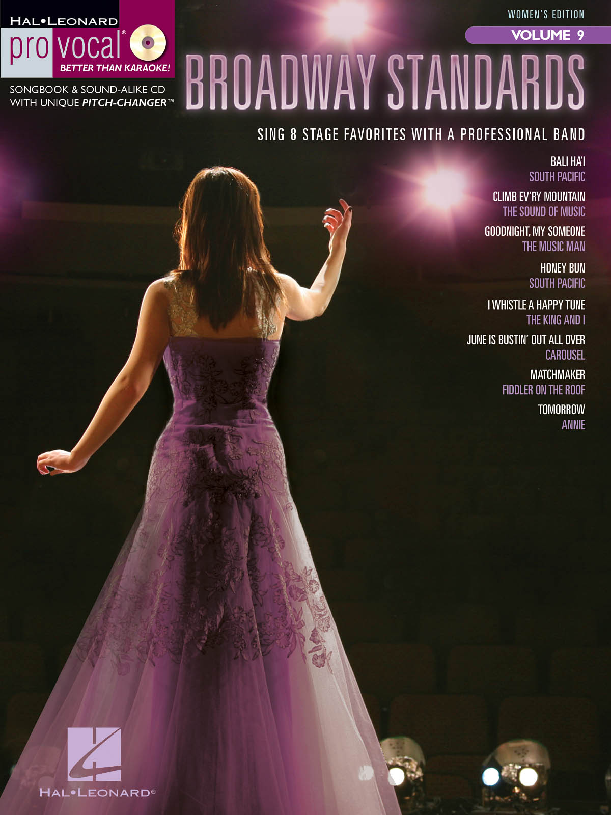 Pro Vocal Volume 9: Broadway Standards (Women's Edition)