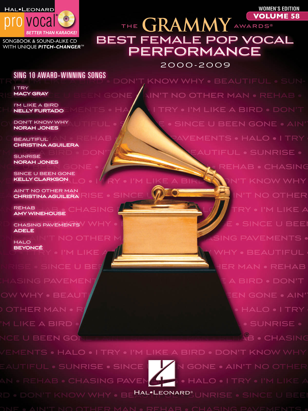 Best Female Pop Vocal Performancee 2000-2009