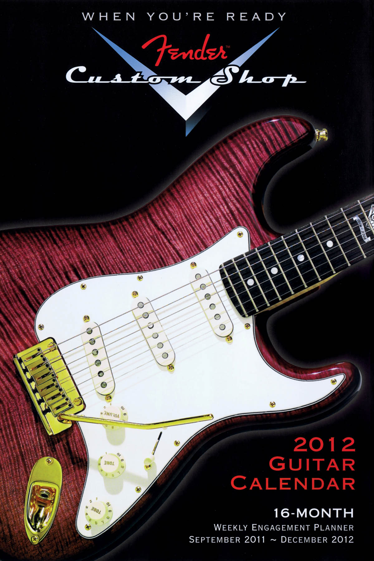 16 Month Weekly Planner Calendar 2012