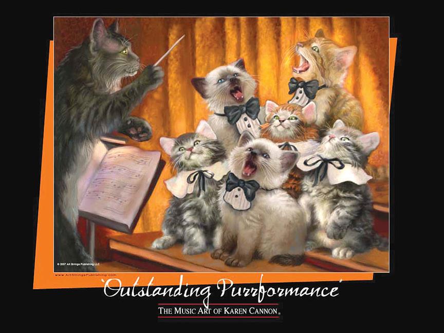 Outstanding Purrfuermance(Poster)