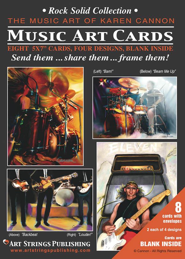 Music Art Card Collections(Rock Solid Collection)