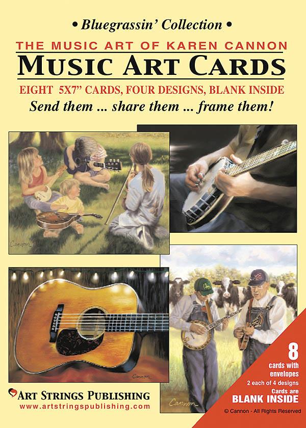 Music Art Card Collections(Bluegrassin' Collection)