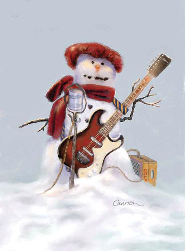 Backyard Gig(1-Pack Holiday Cards)