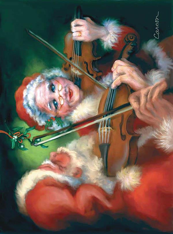 Fiddlin' Around(1-Pack Holiday Cards)