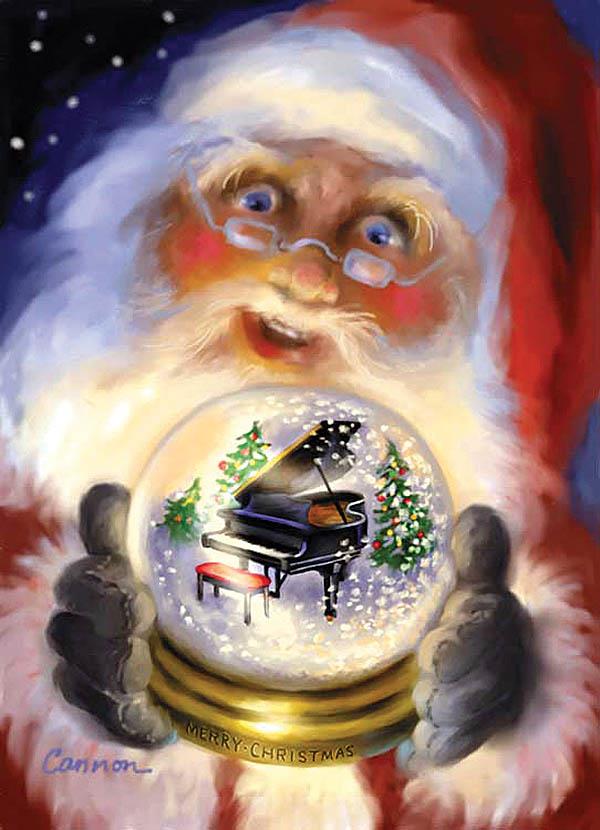 Keepsake Piano(1-Pack Holiday Cards)