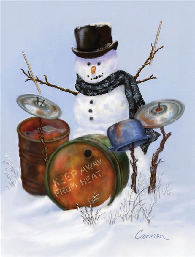 Backyard Beat(Holiday Cards 1-Pack)