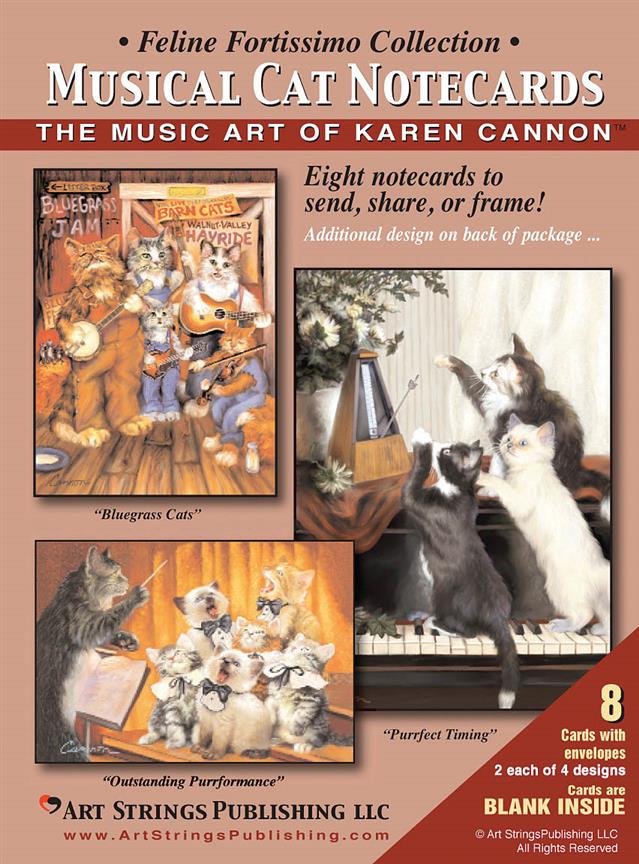 Feline fuertissimo(8-Pack Art Cards)
