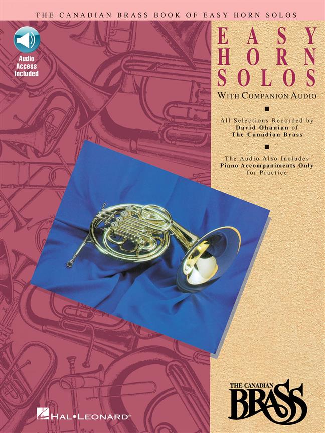 Canadian Brass Book Of Easy Horn  Solos(French Horn/piano)