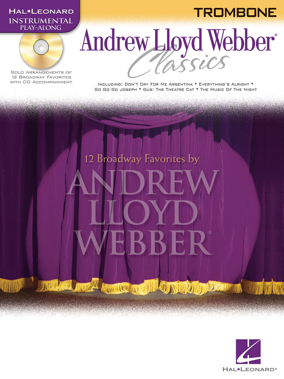Instrumental Play-Along: Andrew Lloyd Webber Classics (Trombone)