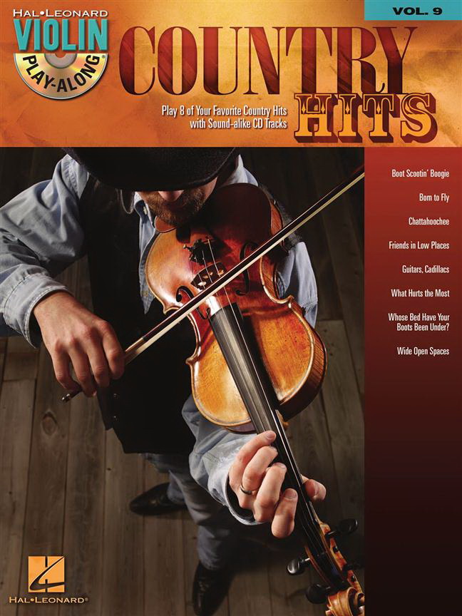 Violin Play-Along Volume 9: Country Hits