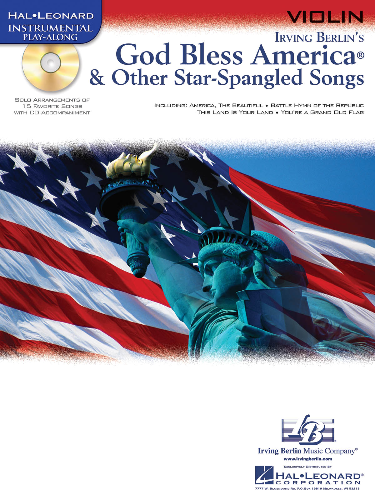 God Bless America & Other Star-Spangled Songs(for Violin)