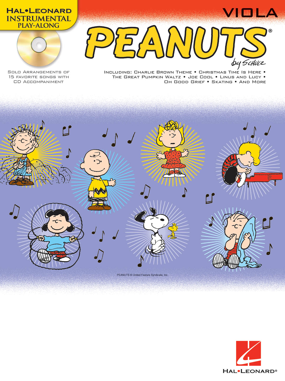 Instrumental Play-Along: Peanuts (Altviool)