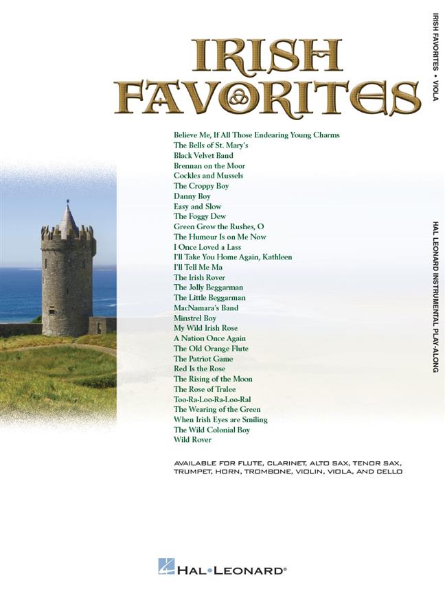 Instrumental Playalong: Irish Favorites (Altviool)