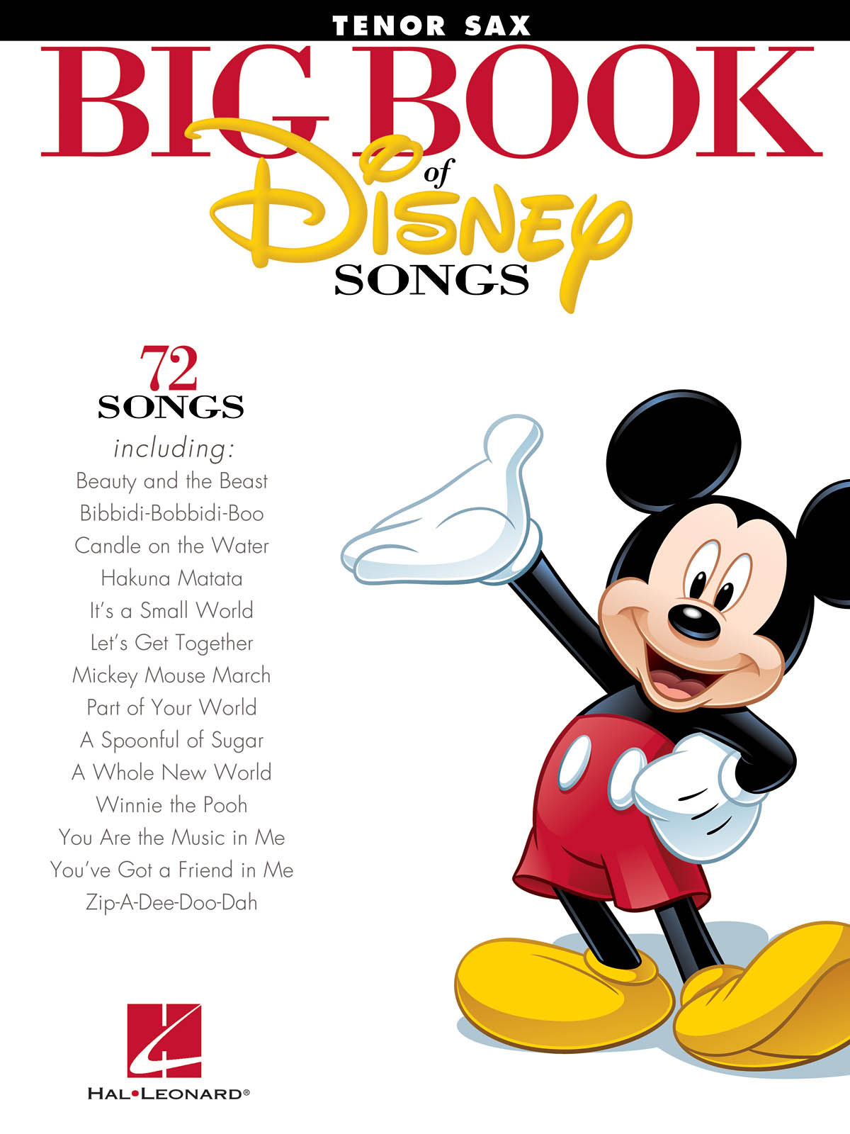 The Big Book of <b>Disney</b> Songs (Tenorsaxofoon)