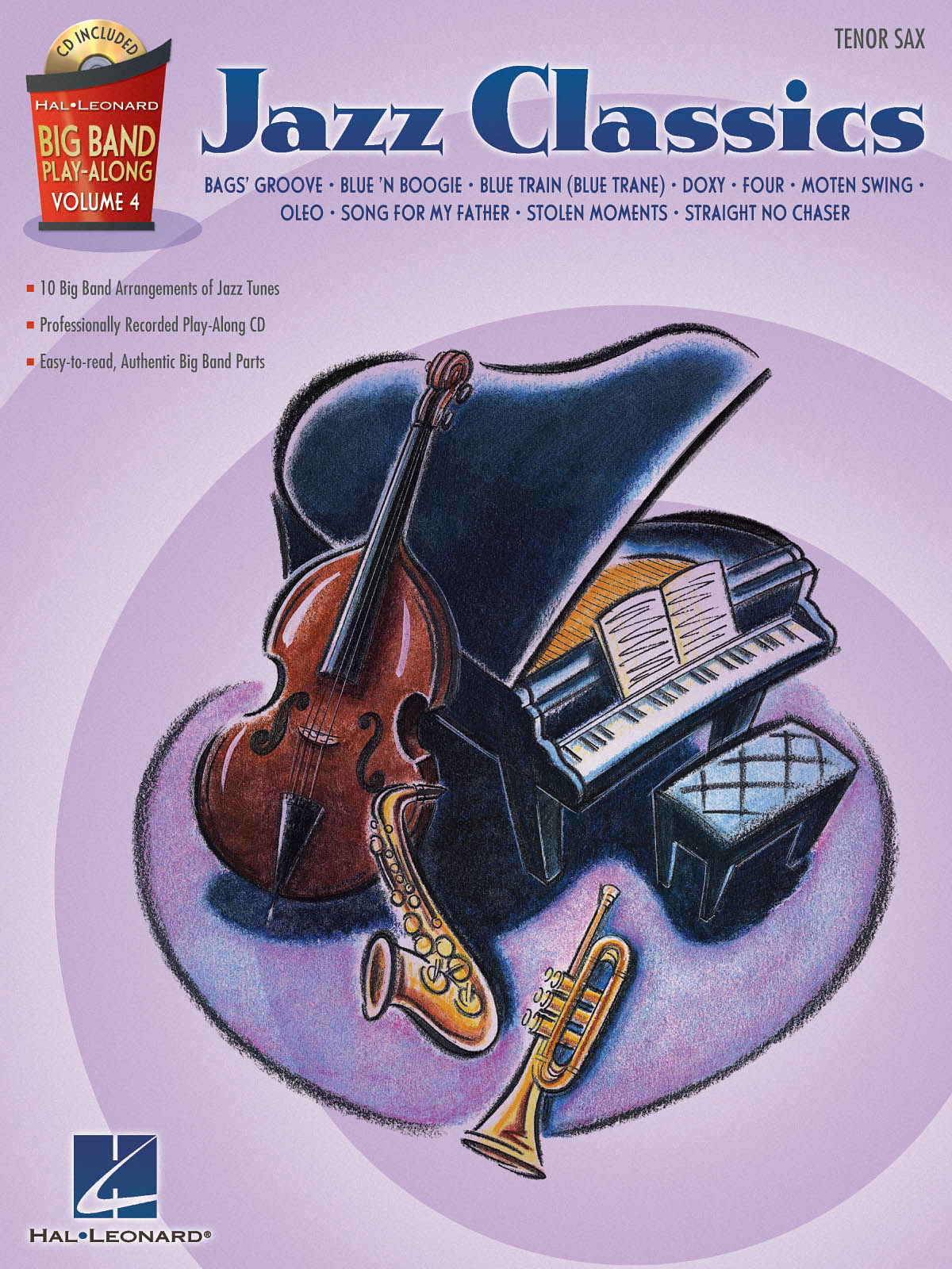 Big Band Play-Along Volume 4: Jazz Classics Tenor Sax