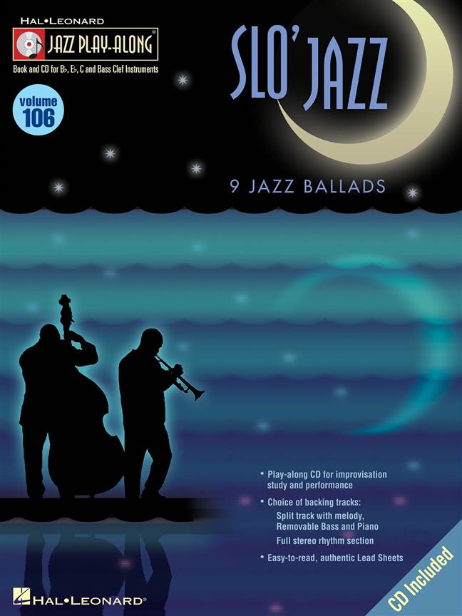 Jazz Play-Along Volume 106: Slo’ Jazz