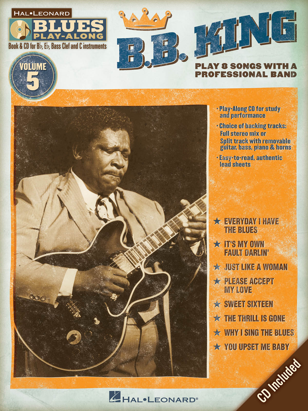 Blues play-along Volume 5: B.B. King