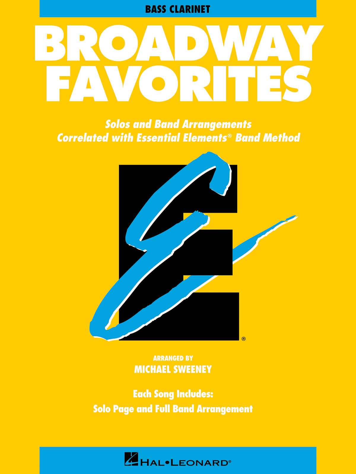 Essential Elements Broadway Favorites Bass Clarinet