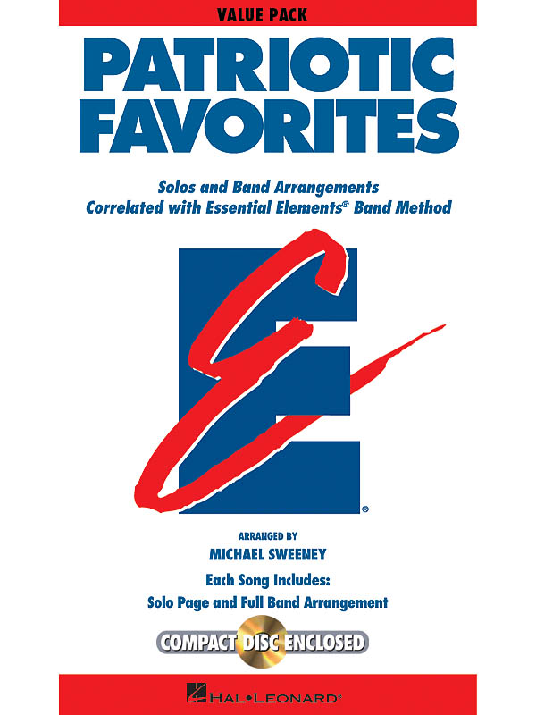 Patriotic Favorites(Value Pak (37 part books, conductor score & CD))