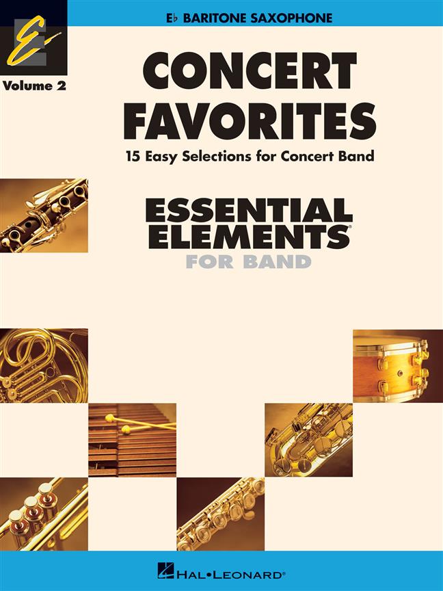 Concert Favorites Volume 2 Baritone Sax