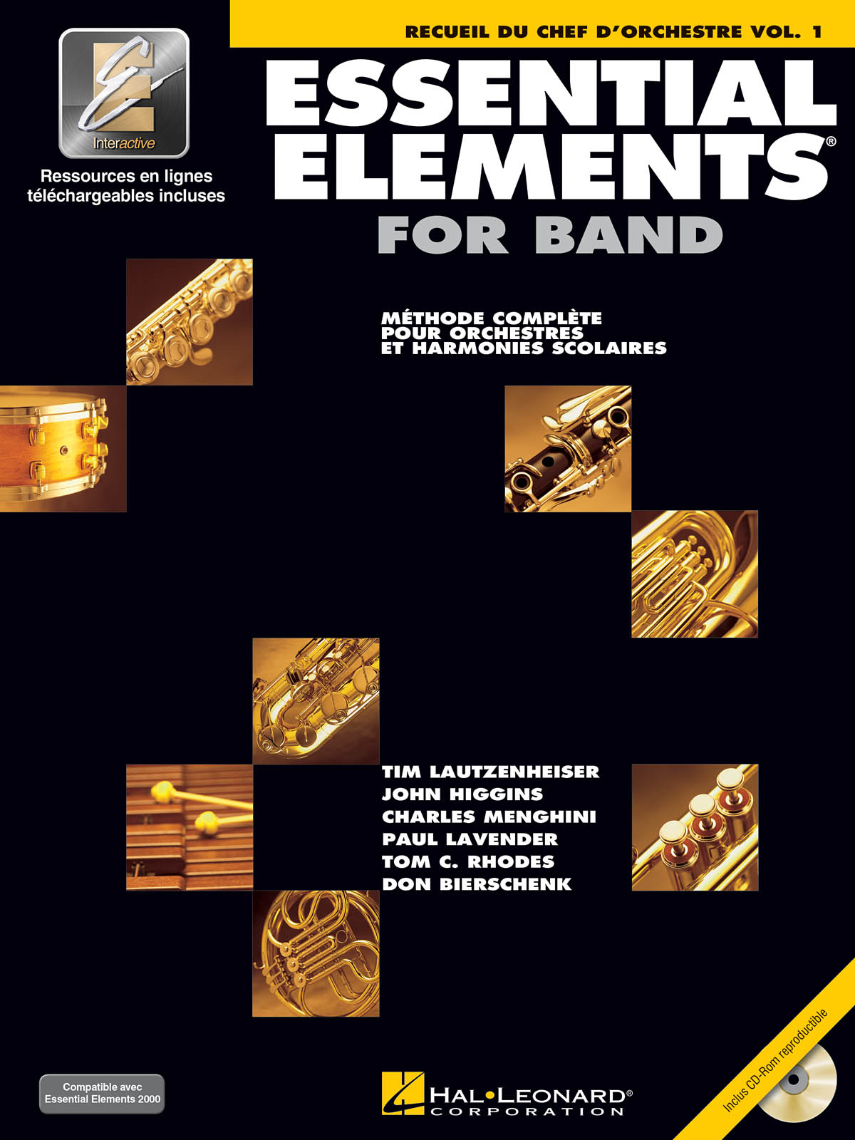 Essential Elements 2 Plus DVD(Conductor’s Score – French Edition)