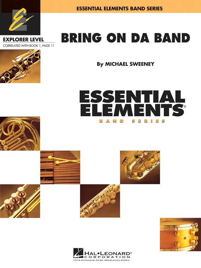Michael Sweeney: Bring on Da Band (Partituur)