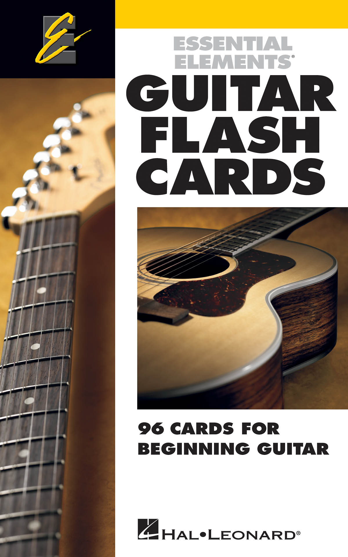 Essential Elements« Guitar Flash Cards(96 Cards fuer Beginning Guitar)