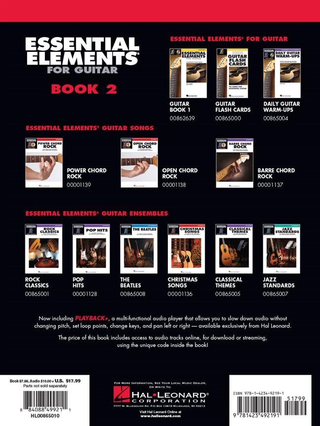 Essential Elements for Guitar Book 2
